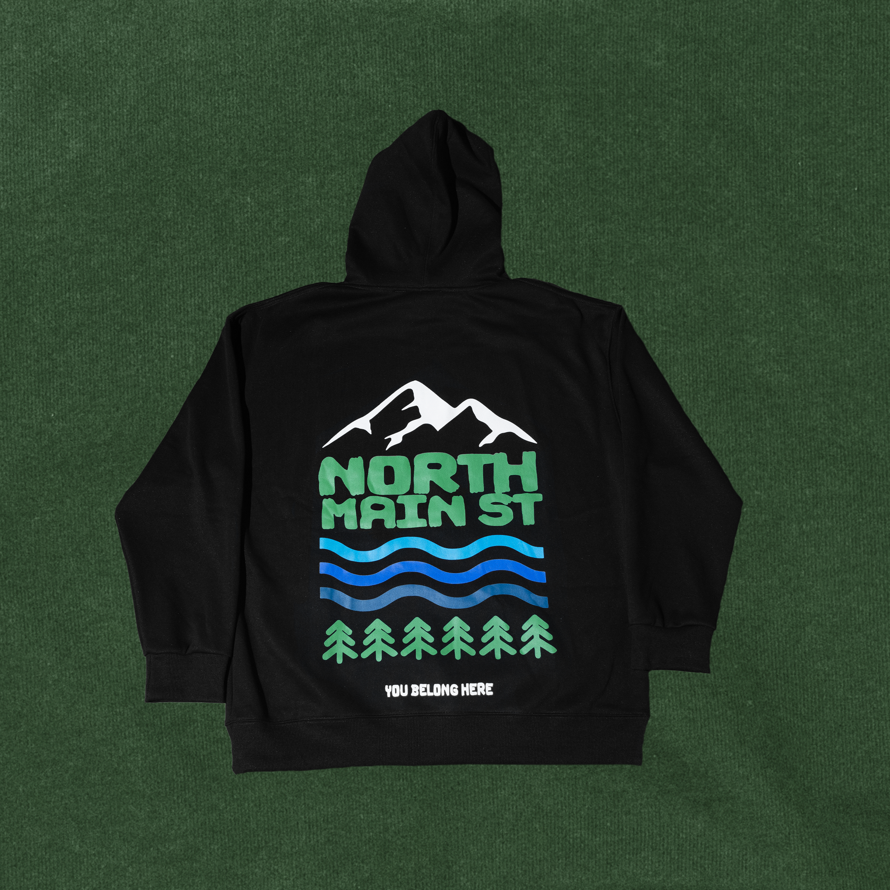 Black "You Belong" Hoodie