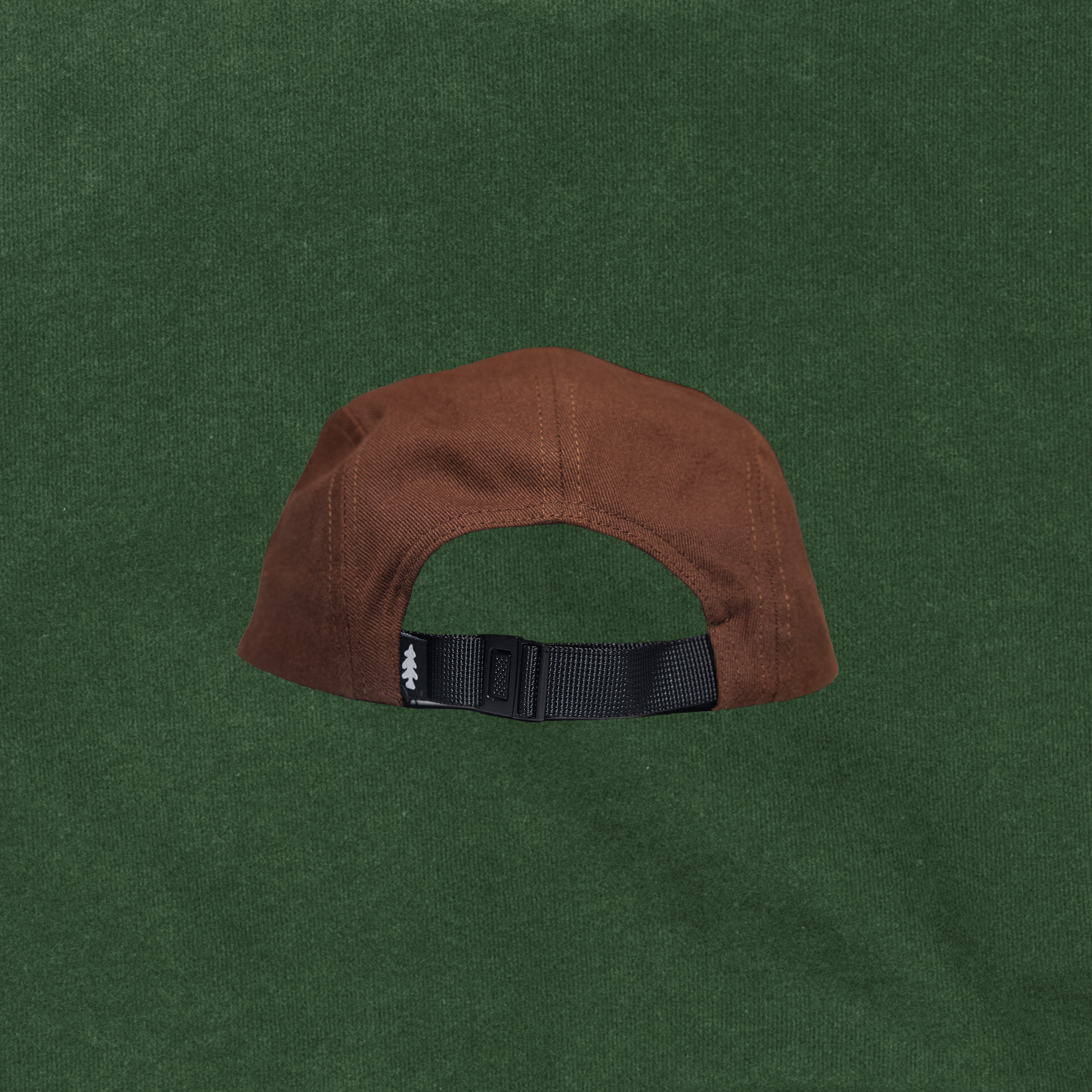 Brown "Logo" Camper Hat