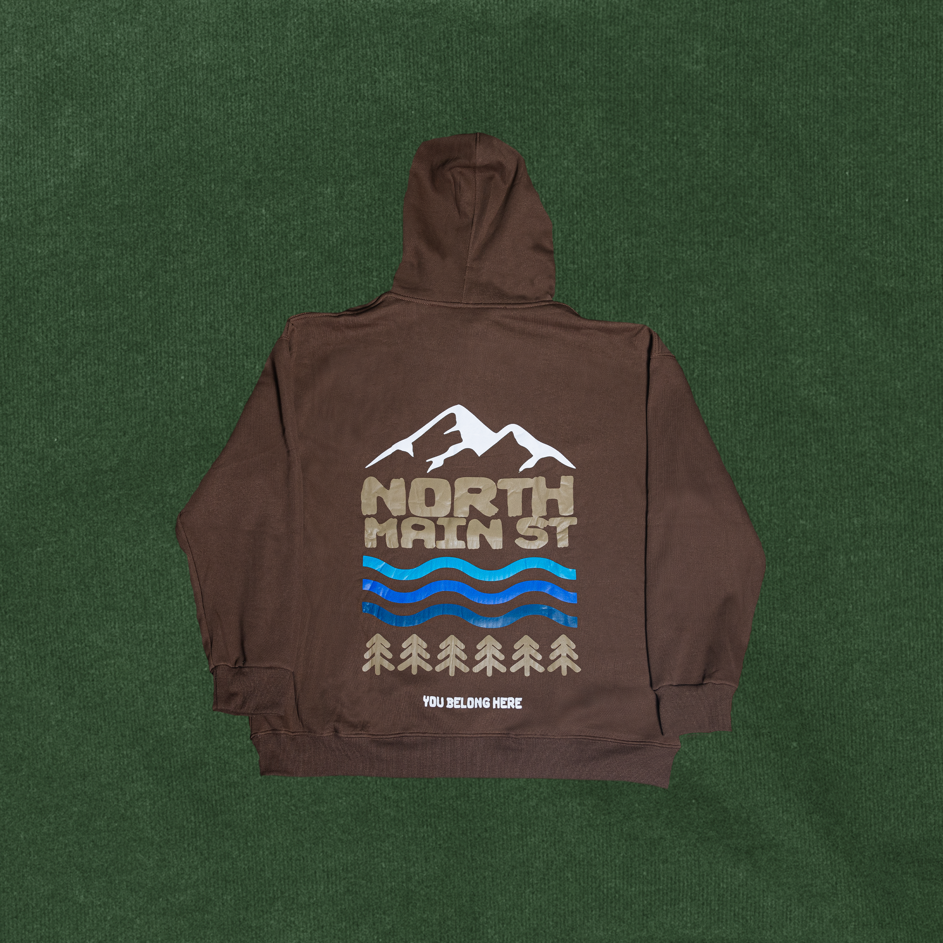 Brown "You Belong" Hoodie
