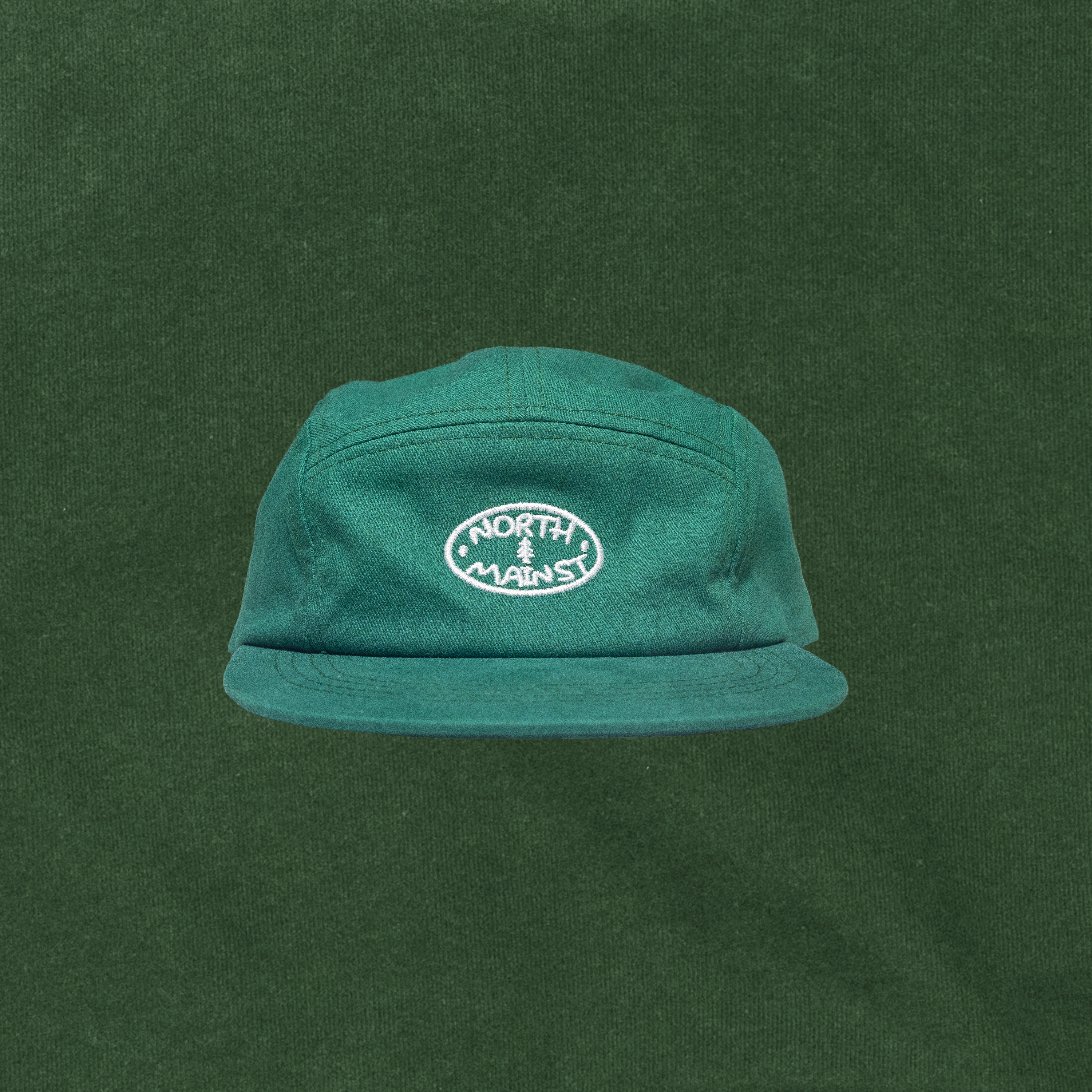 Green "Logo" Camper Hat